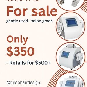 6-in-1 Cavitation RF Lipo Laser Slimming Machine – Like New Spa pickup only